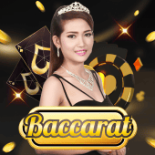 Baccarat table game tile icon