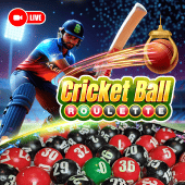 Cricket Ball Roulette wheel tile icon