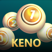 Keno numbers tile icon