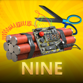 Nine card game tile icon